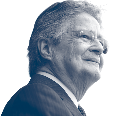 Fotografía retrato de Guillermo Lasso